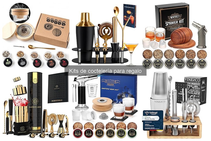 Kits de coctelería perfectos para ocasiones especiales