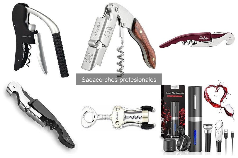 Las Mejores Marcas de Sacacorchos Profesionales Comparadas