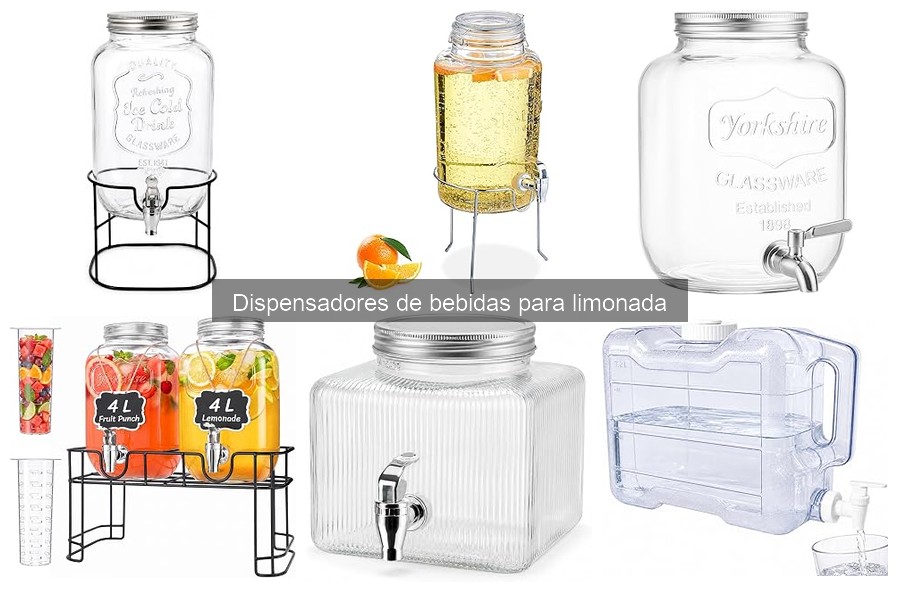 Las Mejores Recetas de Limonada para Dispensadores Grandes