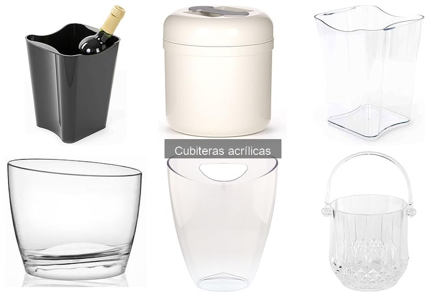 Los Mejores Modelos de Cubiteras Acrílicas 2023