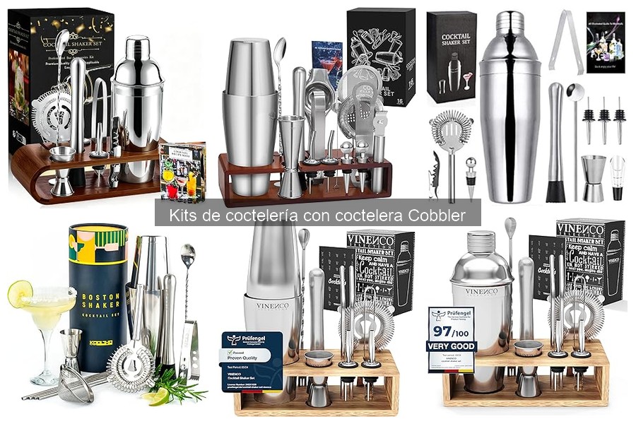 Mantenimiento de Kits de Coctelería con Coctelera Cobbler