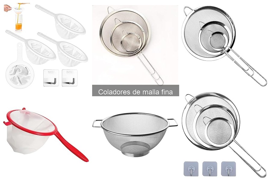 Mantenimiento y limpieza de coladores de malla fina