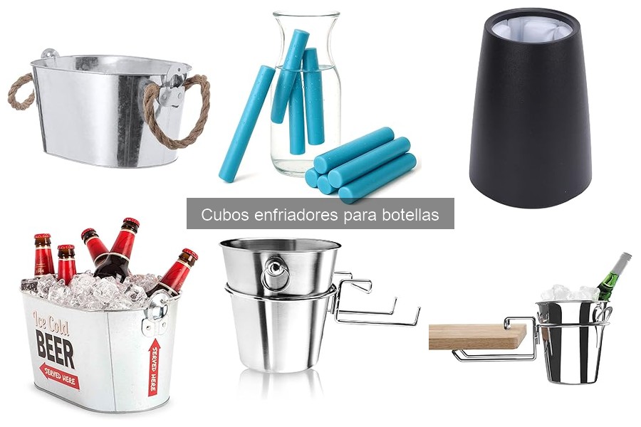 Mantenimiento y limpieza de cubos enfriadores de botellas