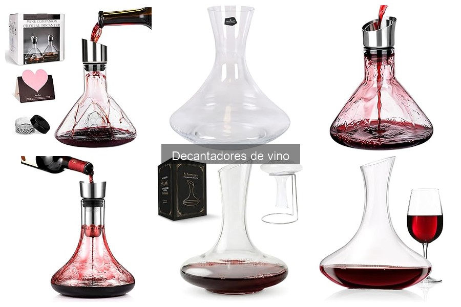 Mantenimiento y limpieza de decantadores de vino