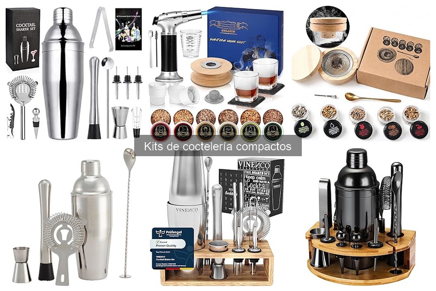 Mantenimiento y Limpieza de Kits de Coctelería Compactos