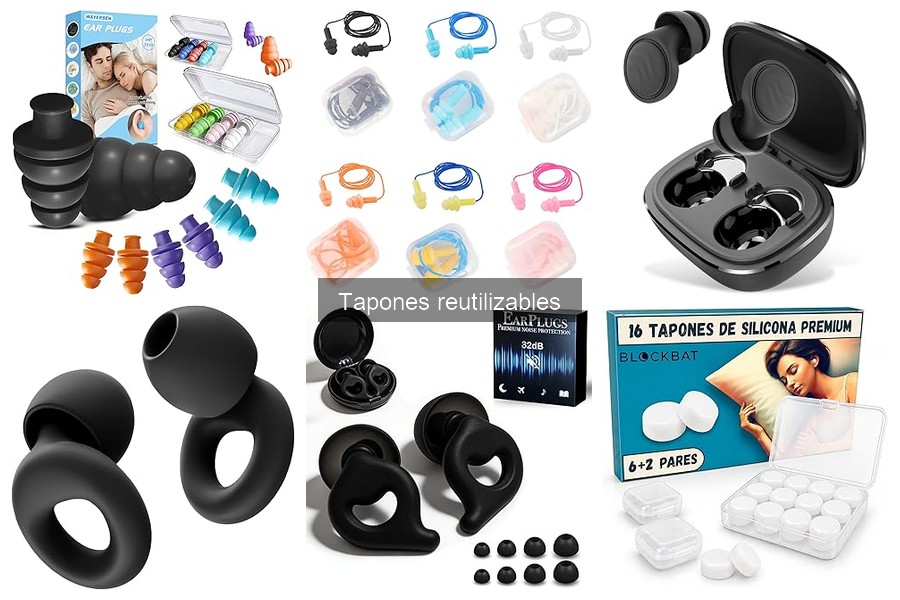 Mantenimiento y limpieza de tapones reutilizables