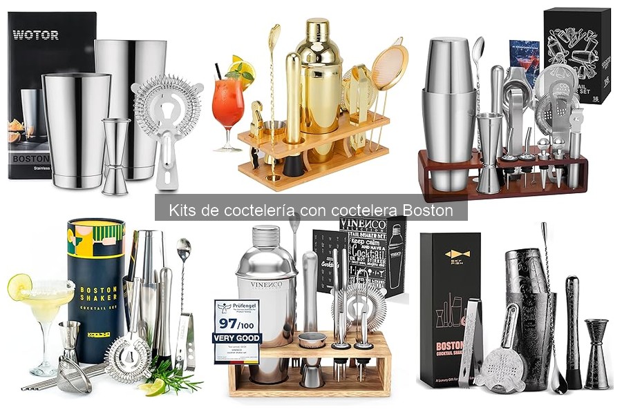 Mantenimiento y limpieza de tu kit de coctelería Boston