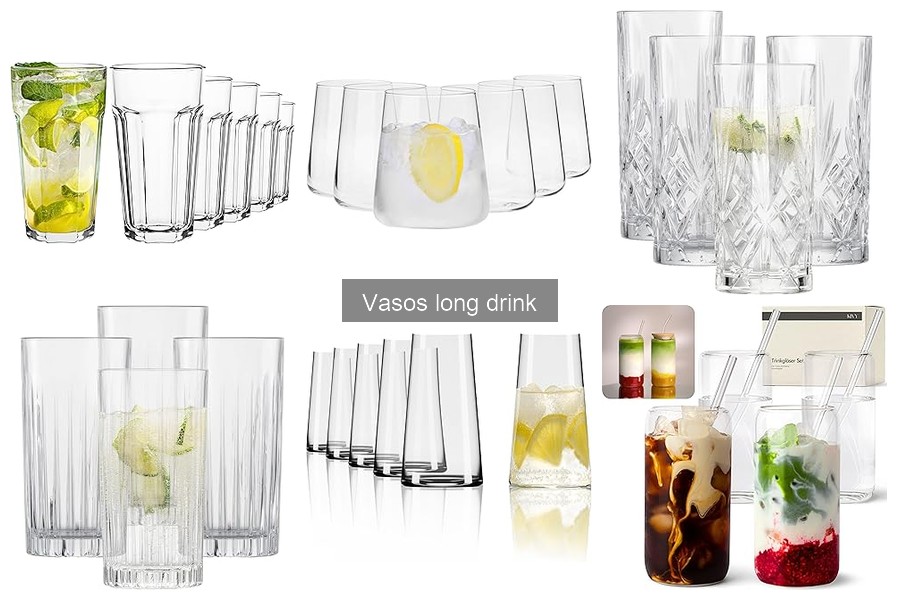 Marcas Top de Vasos Long Drink: Calidad y Estilo