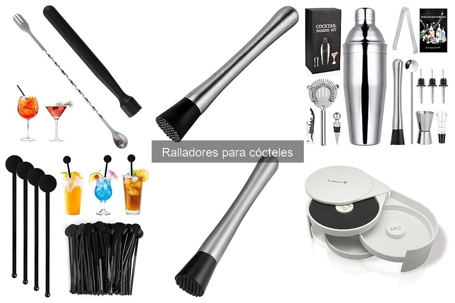 Mejor rallador para cócteles: ¿Cuál elegir según la receta?