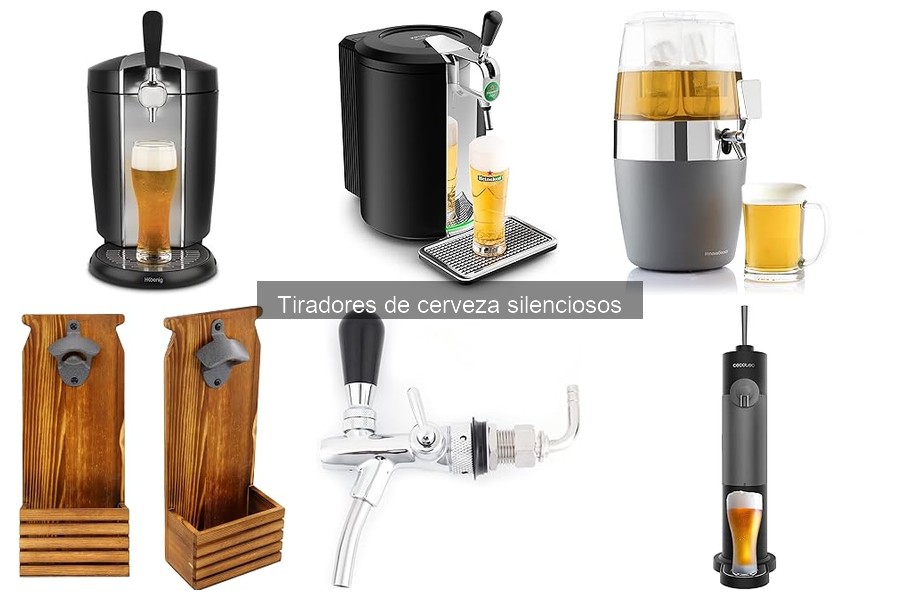 Mejora tu experiencia con un tirador de cerveza silencioso