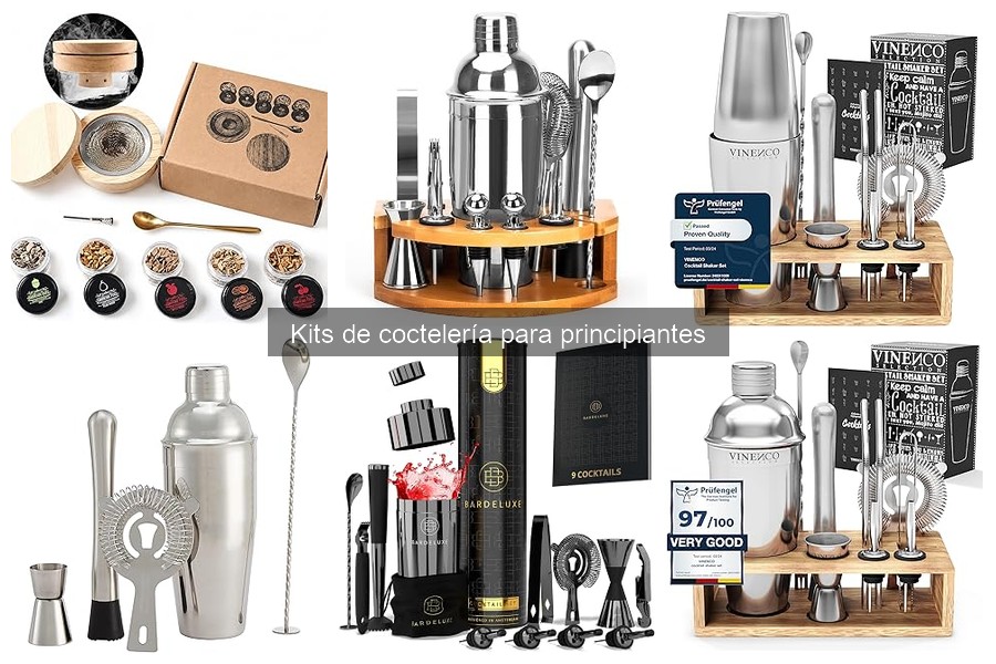 Mejora tu kit de coctelería con accesorios adicionales