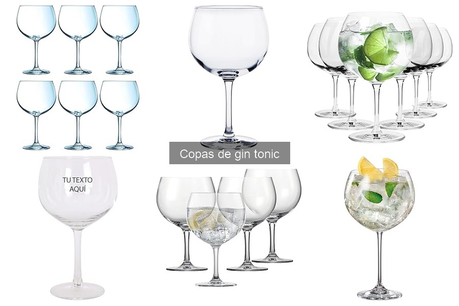 Mejores accesorios para servir gin tonic en copas