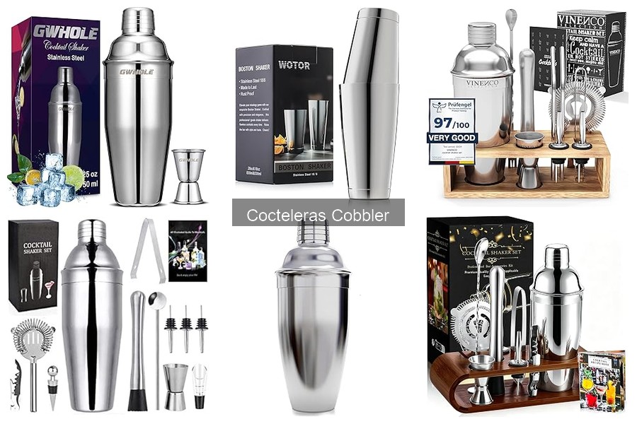 Mejores cocteleras Cobbler para cócteles en casa