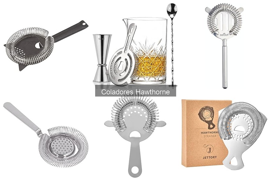 Mejores coladores Hawthorne para principiantes en coctelería