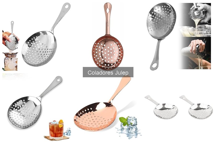 Mejores coladores Julep para coctelería en casa