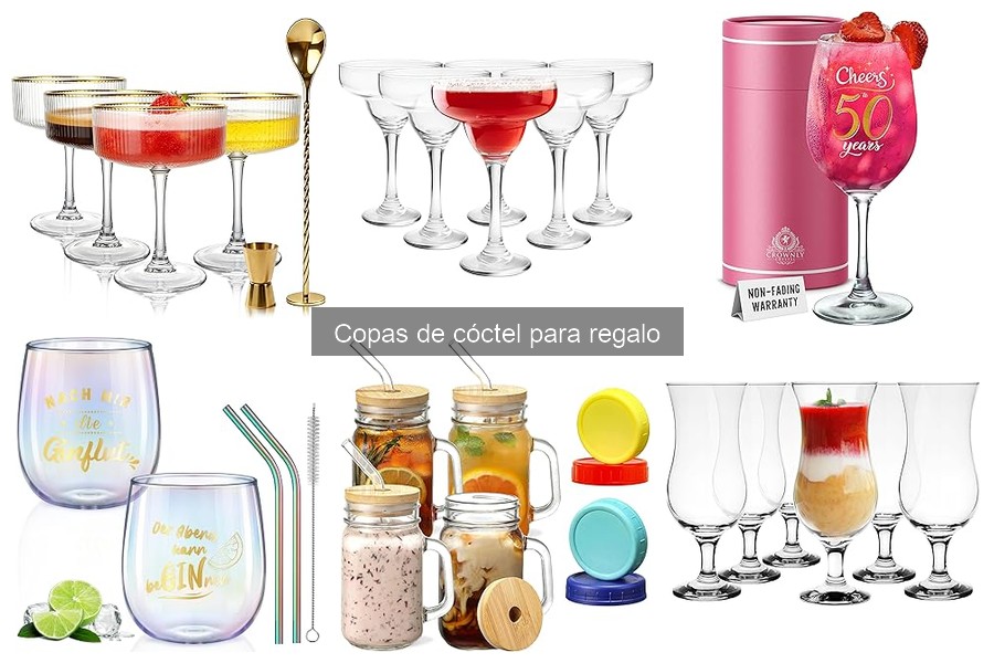 Mejores copas de cóctel para ocasiones especiales