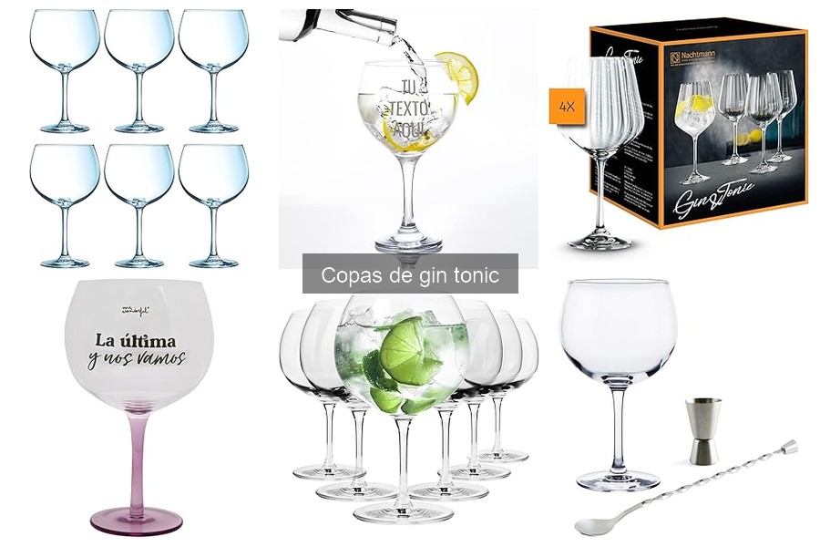 Mejores copas de gin tonic para disfrutar en casa