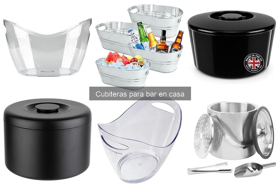 Mejores cubiteras para cócteles en casa: Guía de compra