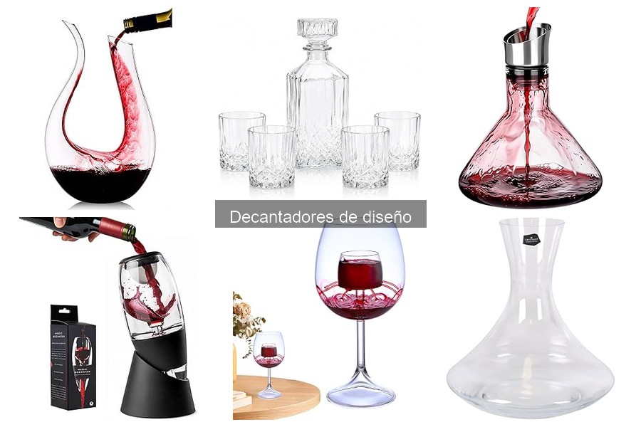 Mejores decantadores de diseño para regalar en ocasiones especiales