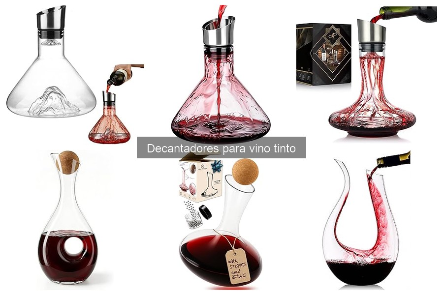 Mejores decantadores de vino tinto para principiantes