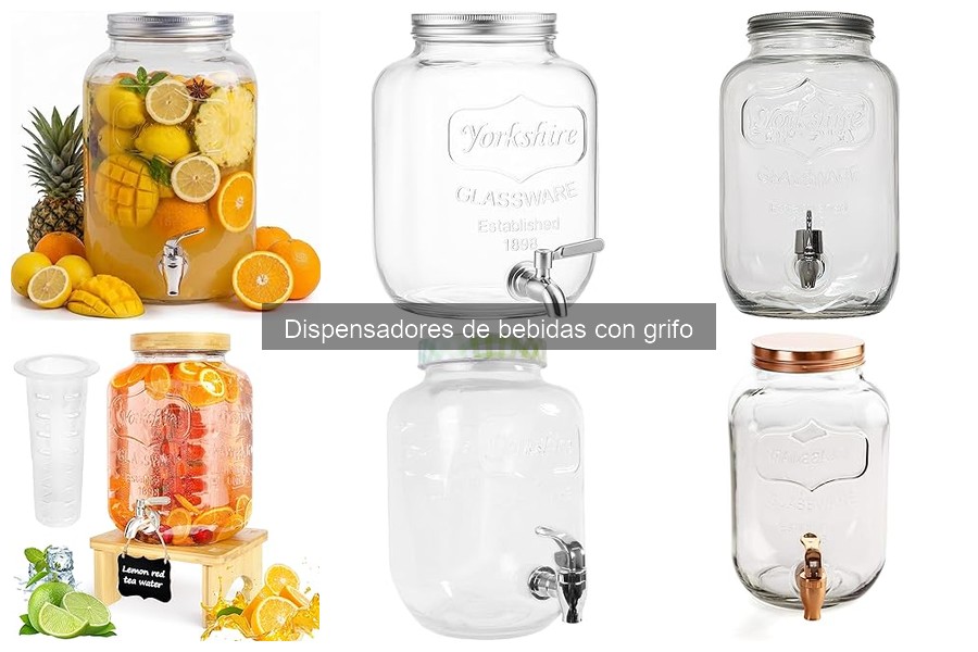 Mejores dispensadores de bebidas con grifo para fiestas
