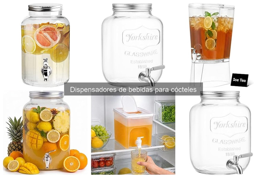 Mejores dispensadores de bebidas para cócteles según usuarios