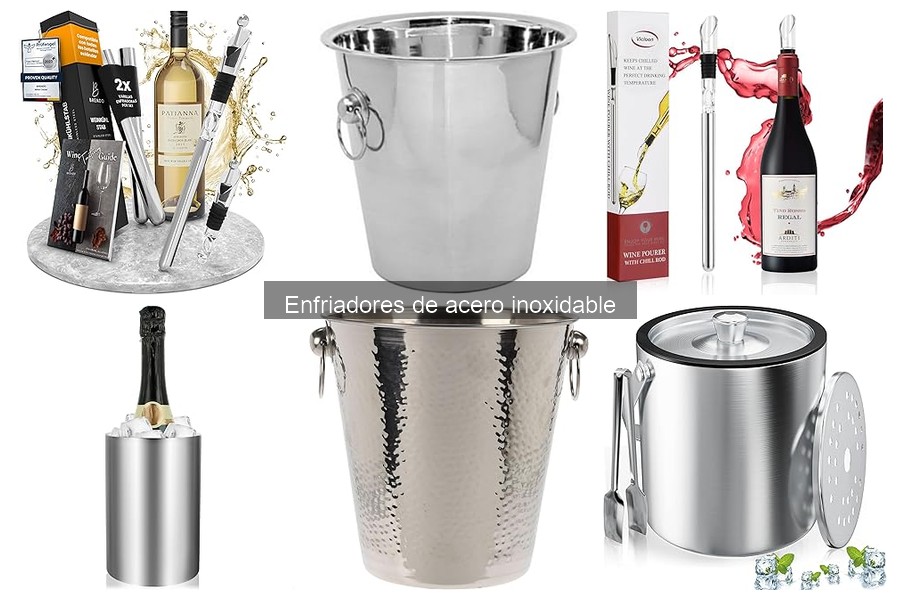 Mejores enfriadores de acero inoxidable para coctelería