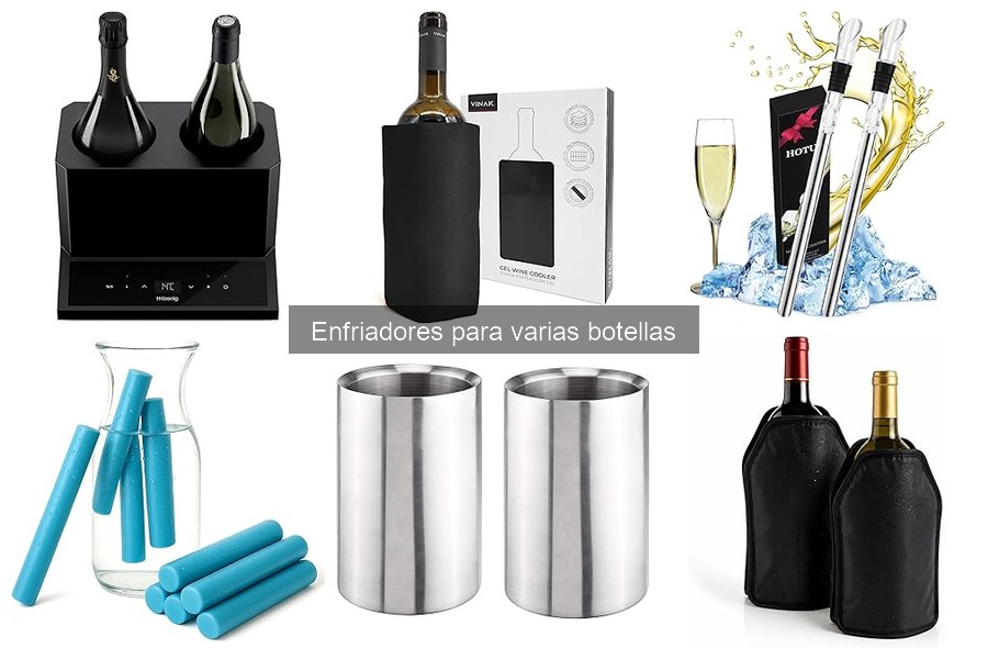Mejores enfriadores de botellas para disfrutar del vino