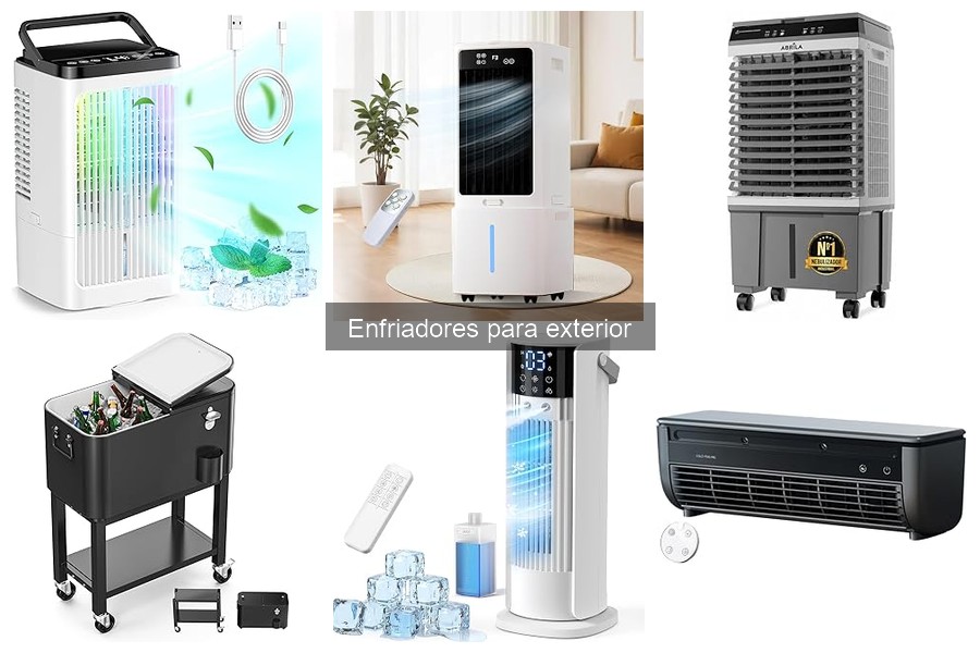 Mejores enfriadores para exterior: comparación y opiniones