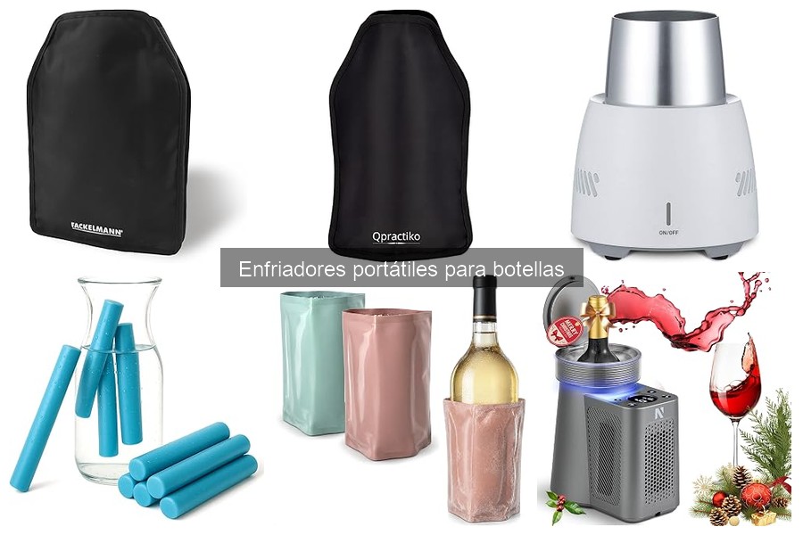 Mejores enfriadores portátiles para botellas en 2023
