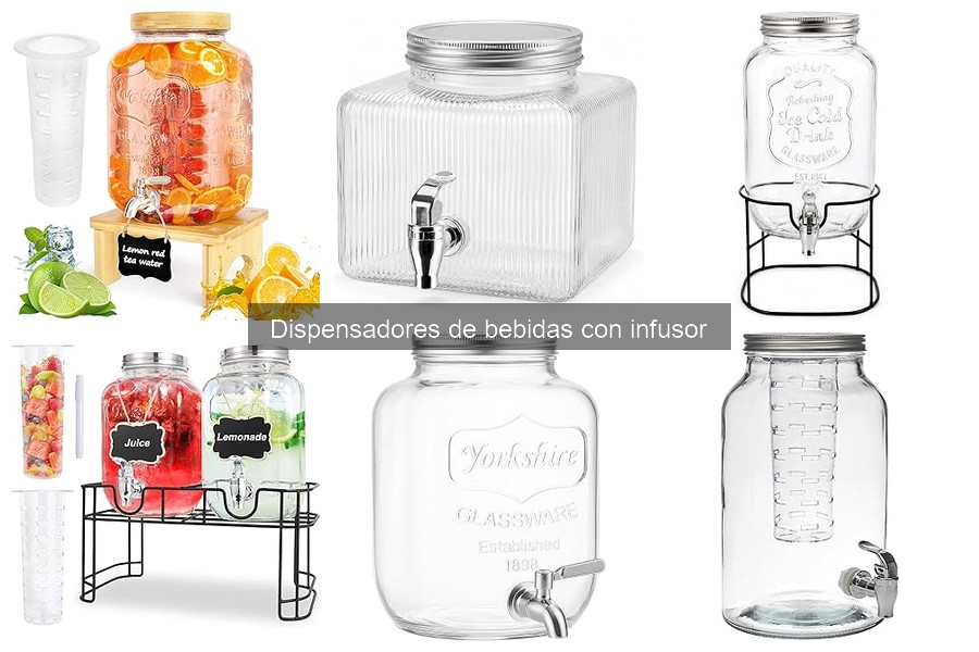 Mejores infusiones para dispensadores de bebidas en casa