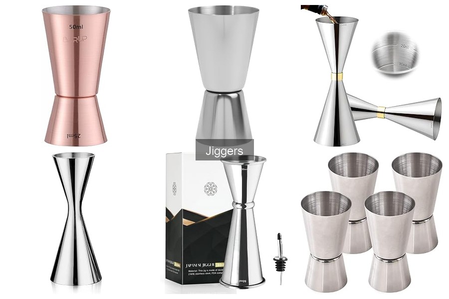 Mejores jiggers para coctelería en casa: opiniones de usuarios