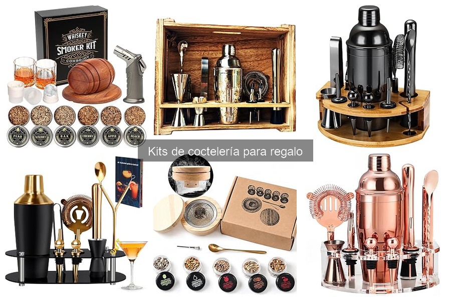 Mejores kits de coctelería con accesorios imprescindibles