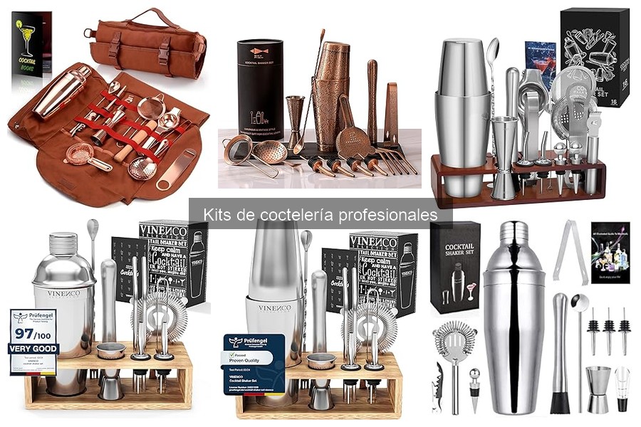 Mejores kits de coctelería para principiantes: comparativa 2023