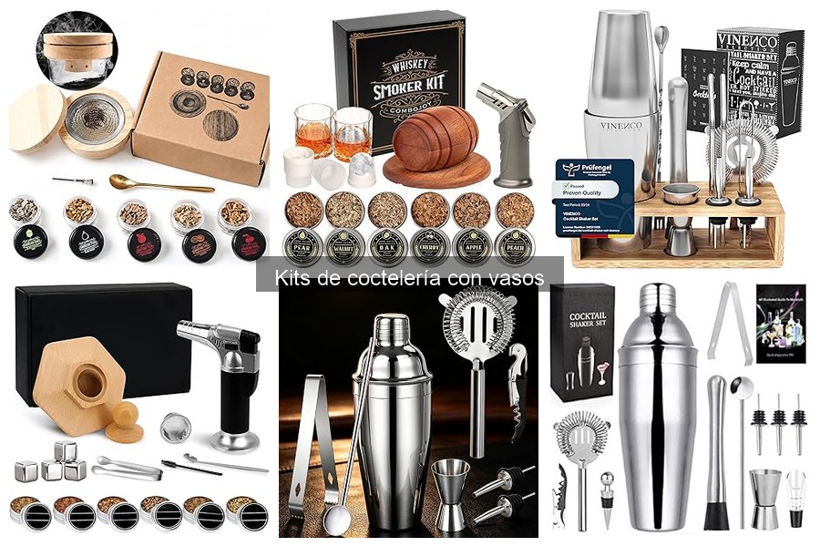 Mejores kits de coctelería para principiantes en casa