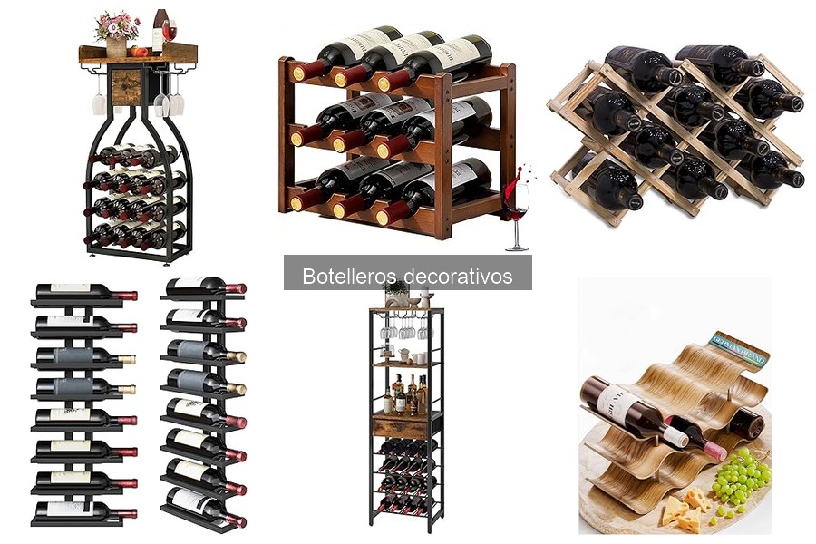 Mejores lugares para comprar botelleros decorativos a buen precio