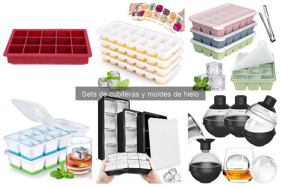 Mejores lugares para comprar cubiteras y moldes de hielo