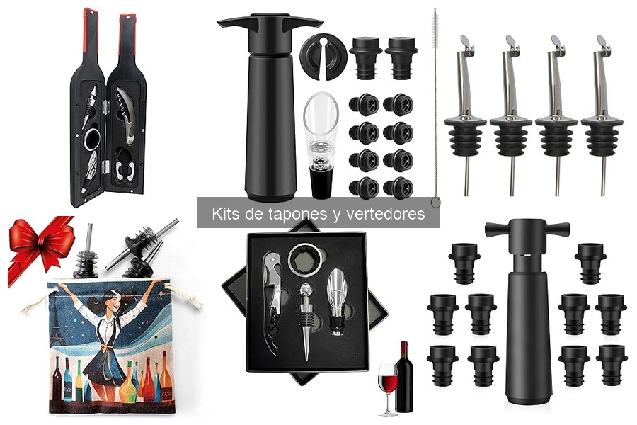 Mejores lugares para comprar kits de tapones y vertedores