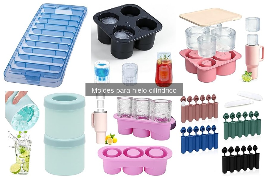 Mejores lugares para comprar moldes de hielo cilíndricos