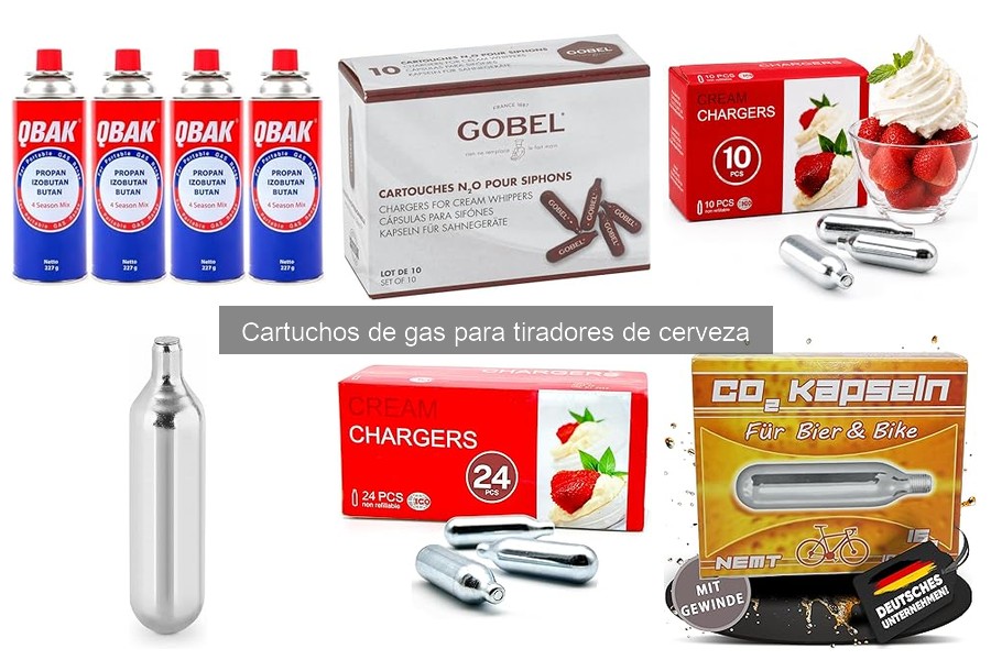 Mejores marcas de cartuchos de gas para tiradores de cerveza
