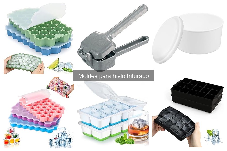 Mejores marcas de moldes para hielo triturado