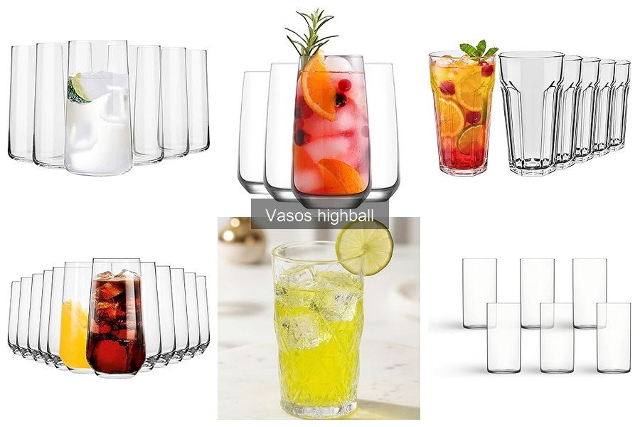 Mejores marcas de vasos highball para disfrutar en casa
