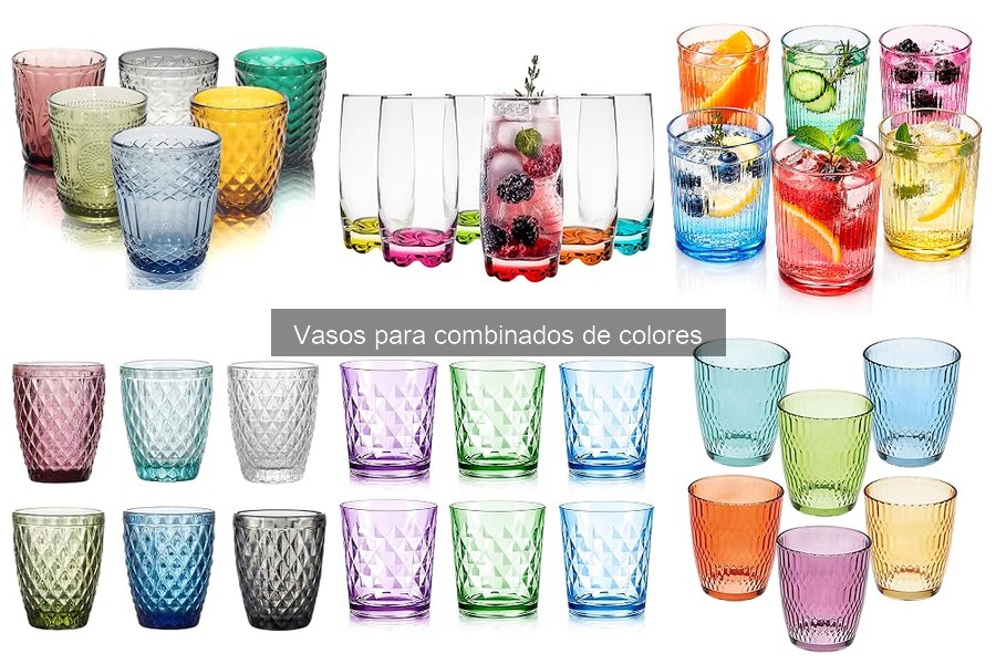 Mejores marcas de vasos para combinados de colores 2023