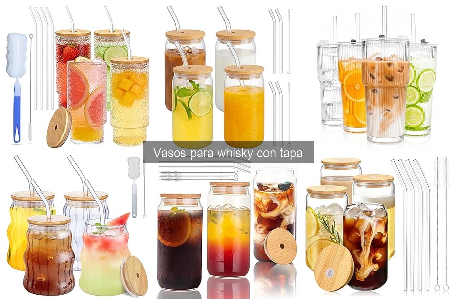 Mejores marcas de vasos para whisky con tapa en 2023