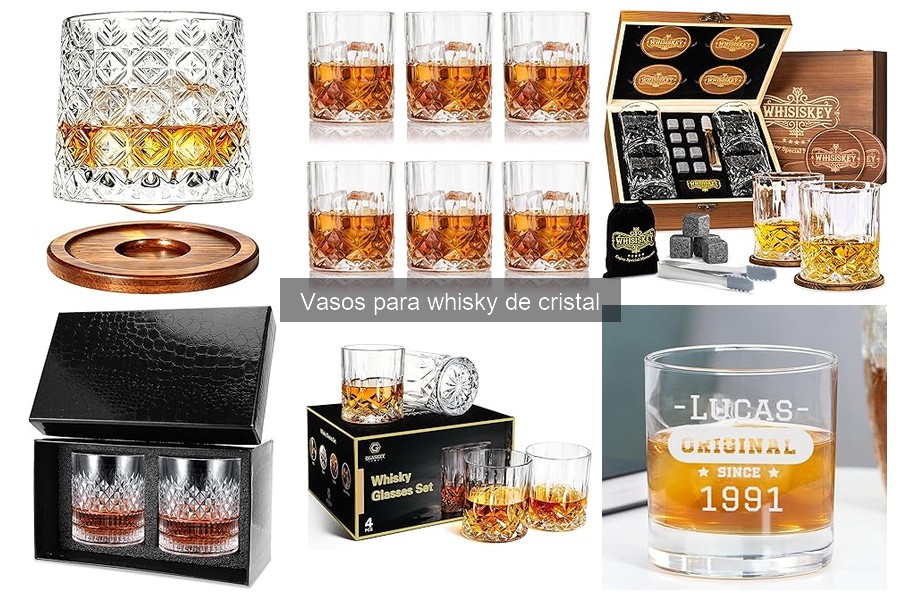 Mejores marcas de vasos para whisky de cristal en 2023