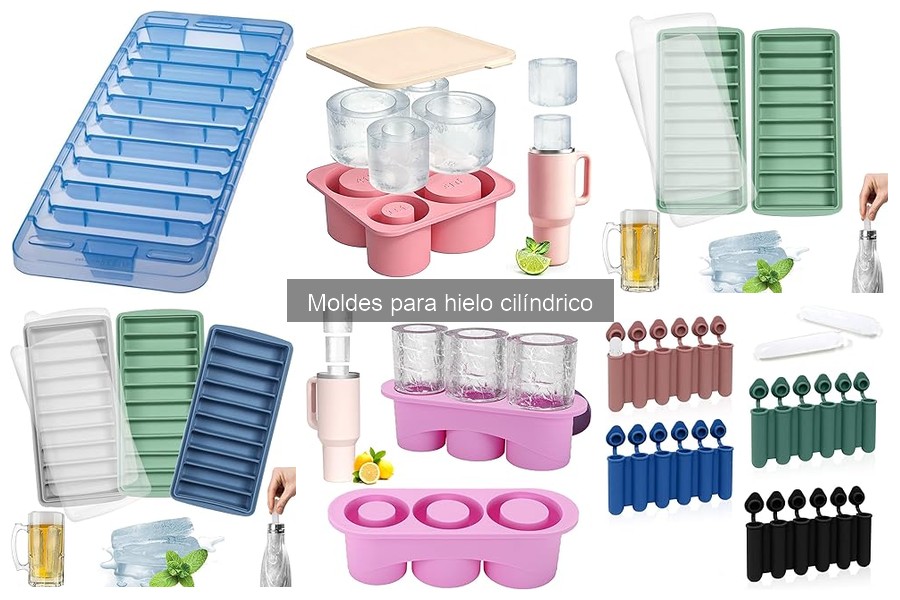Mejores moldes para hielo cilíndrico en Amazon 2023