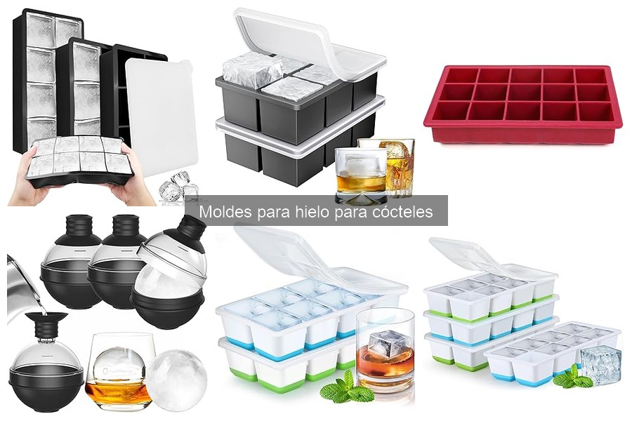 Mejores moldes para hielo para fiestas y eventos