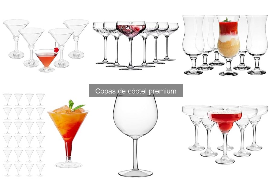 Mejores ofertas en copas de cóctel premium 2023