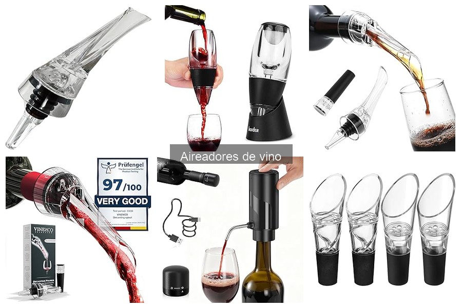 Mejores ofertas y precios de aireadores de vino