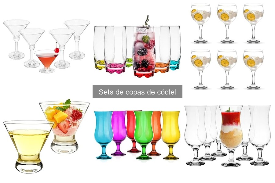 Mejores Ofertas y Precios de Sets de Copas de Cóctel